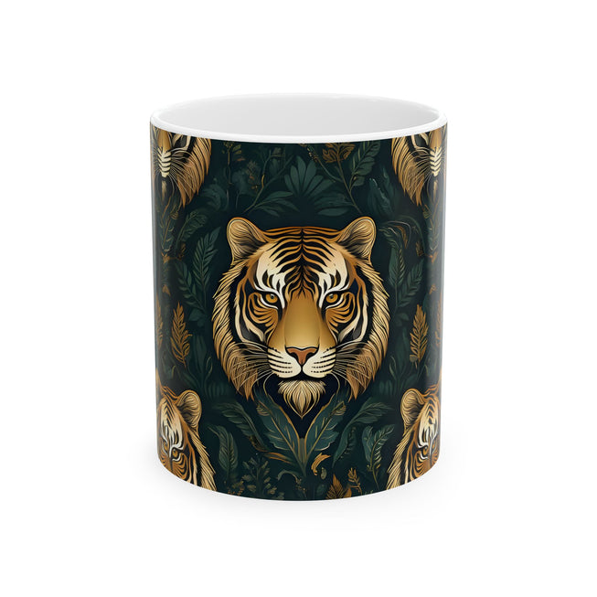 Lion Ceramic Mug, (11oz, 15oz)