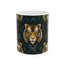 Lion Ceramic Mug, (11oz, 15oz)