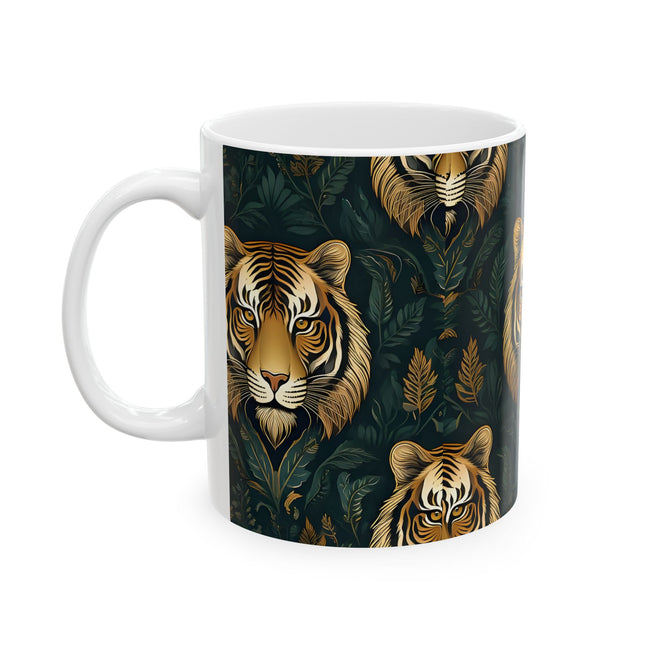 Lion Ceramic Mug, (11oz, 15oz)