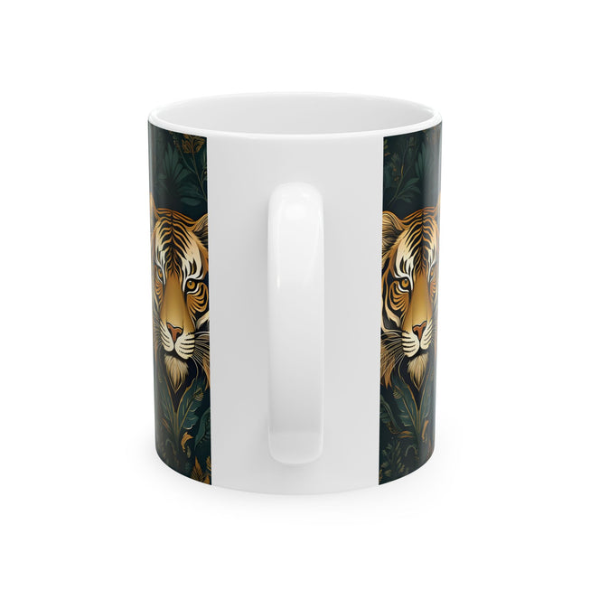 Lion Ceramic Mug, (11oz, 15oz)