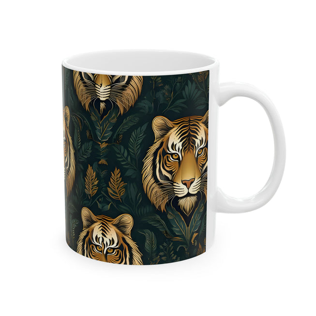 Lion Ceramic Mug, (11oz, 15oz)